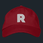 We R All Fruit Embroidered Baseball Cap<br><div class="desc">Batter up,  hear that call. The time has come for one and all. To play ball.</div>