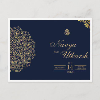 We’re Excited to  Announcement Postcard