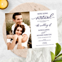We’re Going Virtual Social Wedding Photo