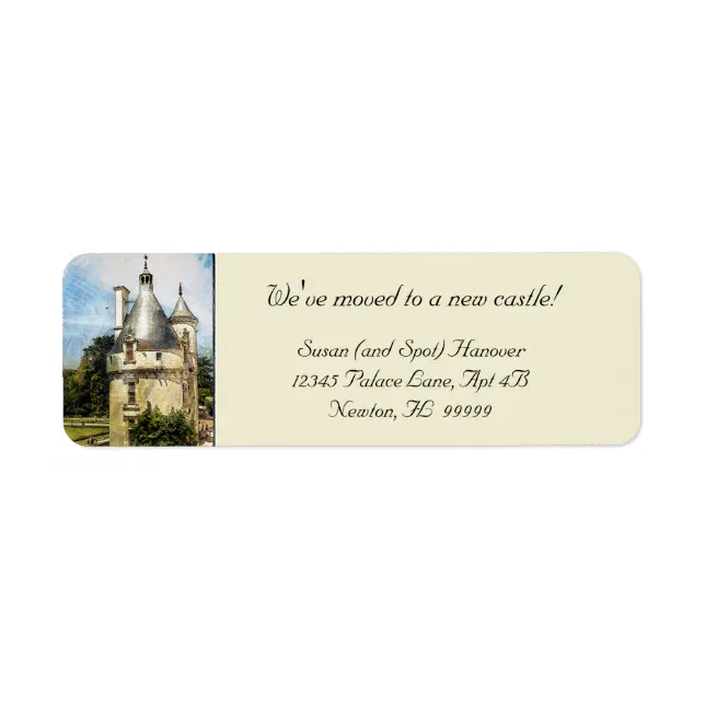 We’re in a New Castle New Address Labels | Zazzle