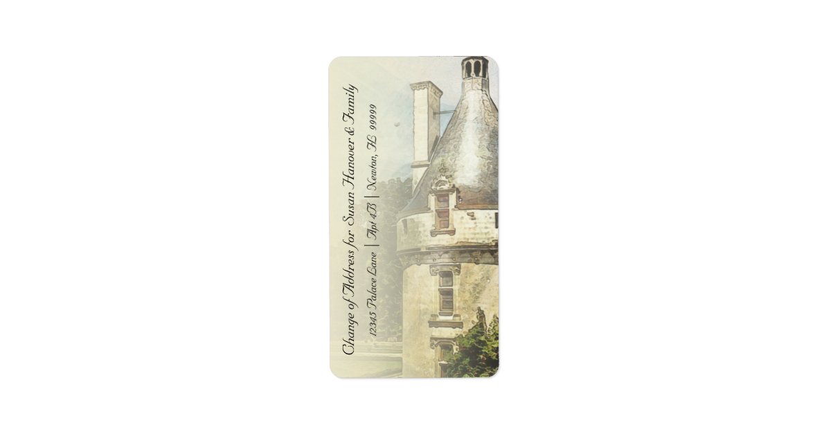 We’re in a New Castle New Address Labels Zazzle