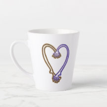 We’re Making It Work Mug Quirky Heart Latte Mug
