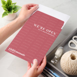 We’re Open Local Business Mailer