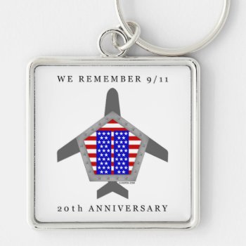 We Remember 9/11 20th Anniversary Keychain