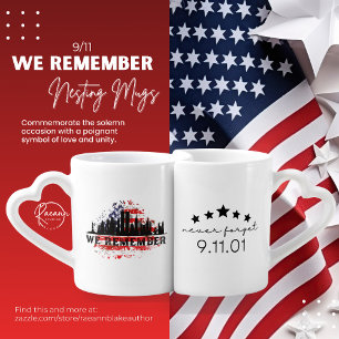 We Remember 9/11 Nesting Mugs