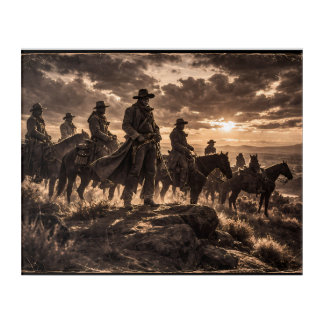 We Ride Acrylic Print