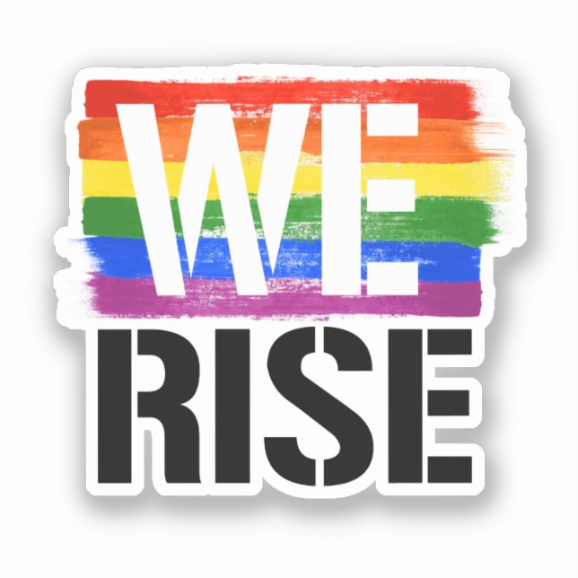 We Rise Sticker (Front)