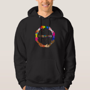 We Rise Together LGBT-Q Pride Social Justice Equal Hoodie