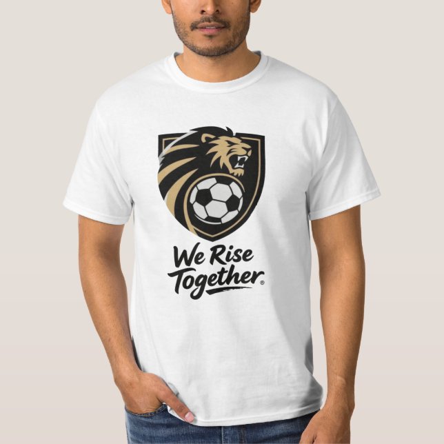 We Rise Together – Strength in Unity (Men’s Value  T-Shirt (Front)