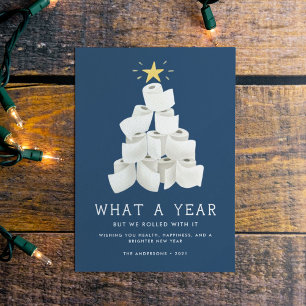 We Rolled With It Funny 2020 Holiday Card