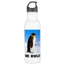 WE RULE! STAINLESS STEEL WATER BOTTLE