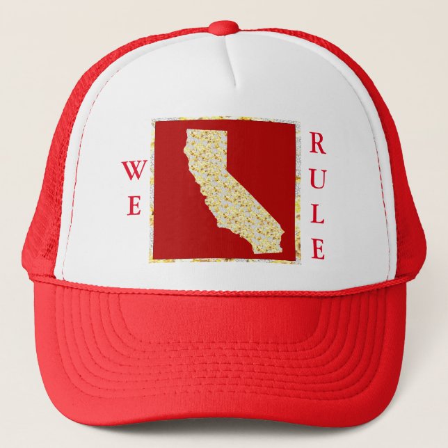 WE RULE TRUCKER HAT (Front)