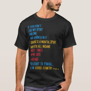 We Run Cross Country Running CC Runner Gift T-Shirt