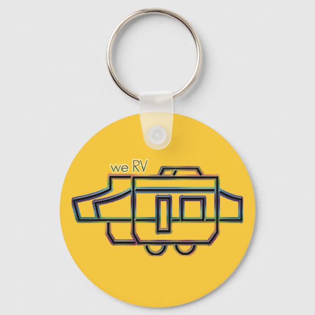 we RV Keychain (Front)