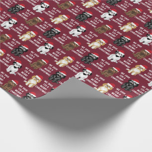 We Shih Tzu a Merry Christmas Wrapping Paper