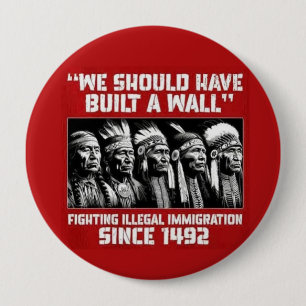 we should have built a wall button