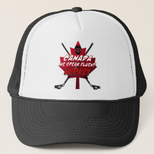 We Speak Fluent Hockey Canada Humor Hat