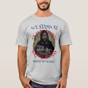 WE STAND AT ARMAGEDDON AND DIP NET SALMON T-Shirt