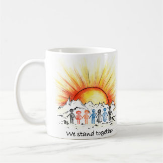 We stand together coffee mug
