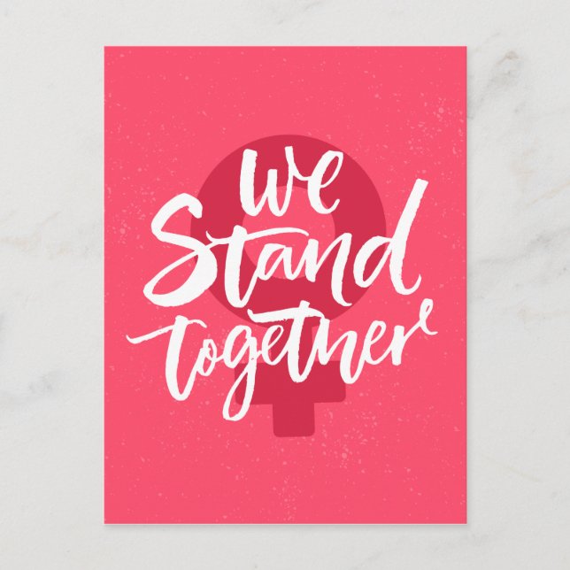 We Stand Together Postcard (Front)