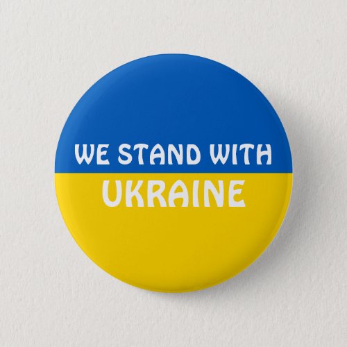 We Stand with Ukraine  Show Support Button