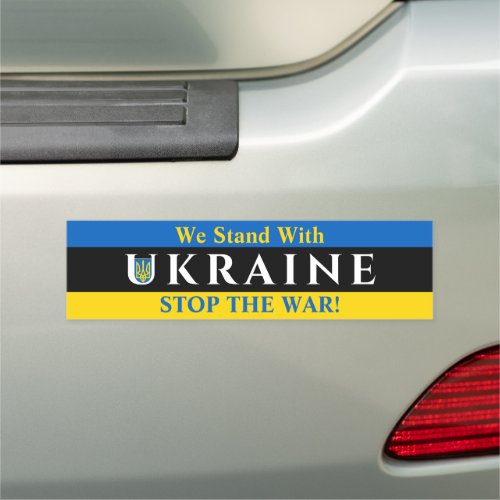 We Stand With UKRAINE Your Messages Sign