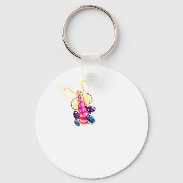 "We stand with You Caterpillar", "jGibney The MUSE Keychain (Front)