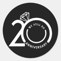 We Still Do 20 Years - 20th Wedding Anniversary T-