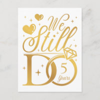 We Still Do 5 Years Wedding Anniversary