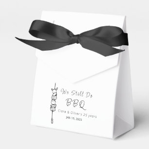 We Still Do BBQ backyard party wedding anniversary Favor Boxes