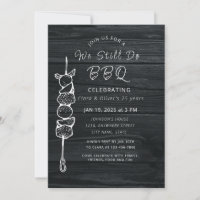 We Still Do BBQ backyard party wedding anniversary