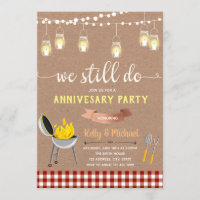 We still do bbq theme invitation