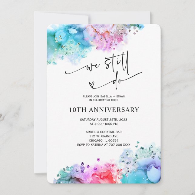 We Still Do Invitation Template (Front)