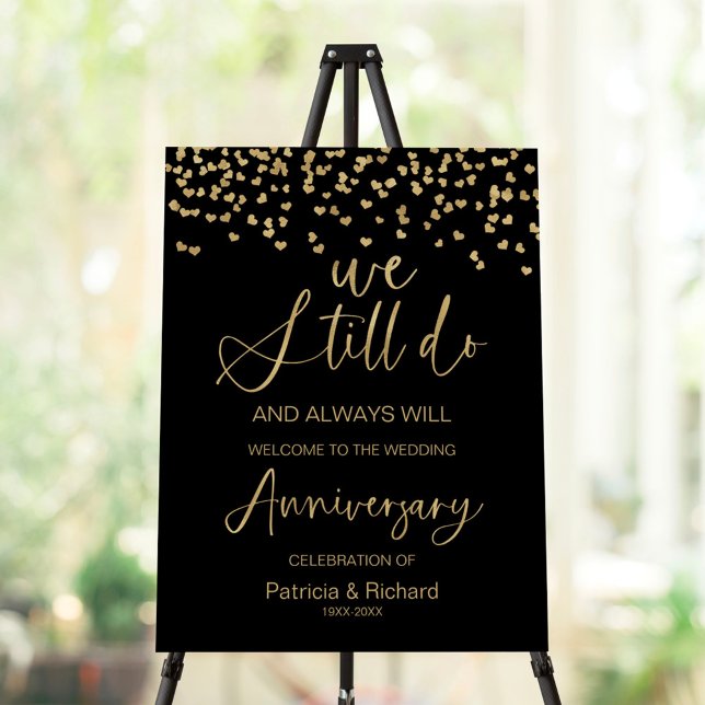 We Still Do Wedding Anniversary Welcome Sign (Creator Uploaded)