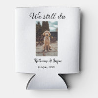 We still do wedding couple pet photo name date sim