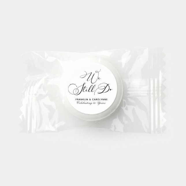 We Still Dow Vow Renewal Anniversary Life Saver® Mints (Front)