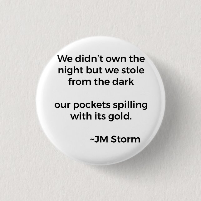 We Stole Button (Front)