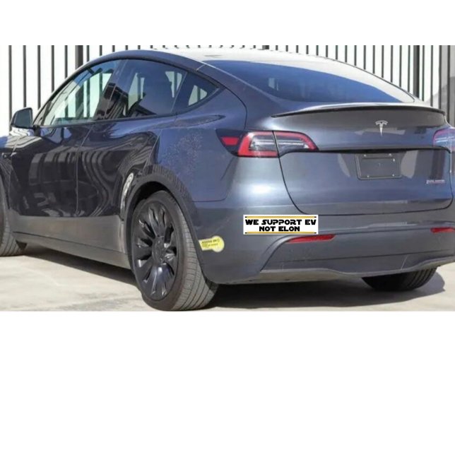 We Support EV Not Elon Tesla Regret Car Magnet (Creator Uploaded)