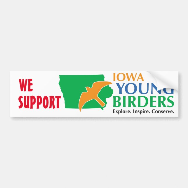 We Support IAYB Bumper Sticker (Front)