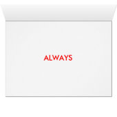We Support You Cards (Inside Horizontal (Bottom))