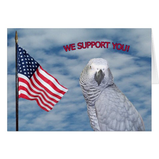 We Support You Cards (Front Horizontal)