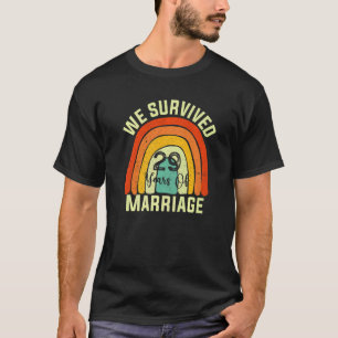 We Survived 29 Years Of Marriage Couple 29th Anniv T-Shirt