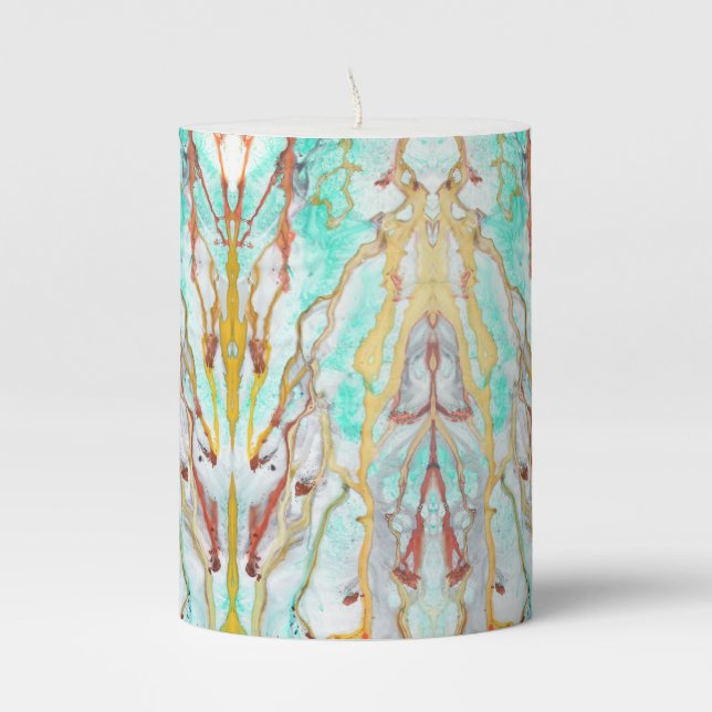 We Swim in the Sun Candle (Front)