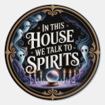 We Talk To Spirits Halloween Yard Sign