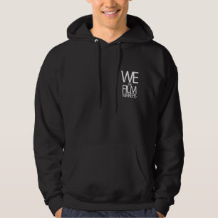 we the filmmakers now in black hoodie