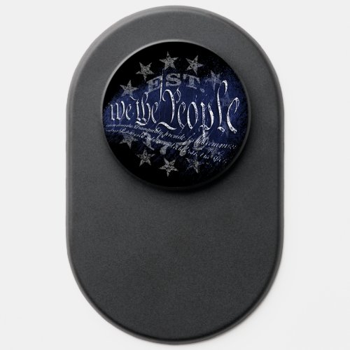 WE THE PEOPLE 13 Stars Industrial American Flag PopSocket