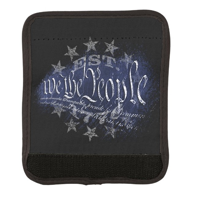 We The People 13 Stars Luggage Handle Wrap (Front)