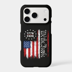 We The People 1776 2026 Patriotic Flag iPhone 17 Pro Case