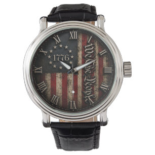 We the People 1776 Patriotic American Flag Watch