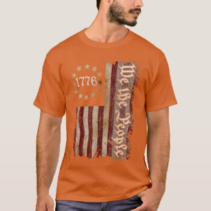 We The People 1776 Shirt American Flag 4th Of July